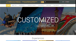 Desktop Screenshot of middleastexperience.com
